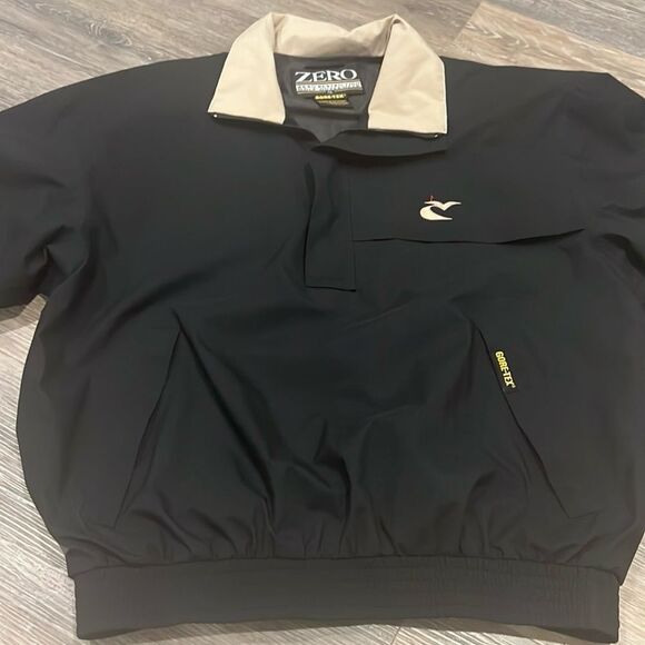 Zero Restriction men’s half sleeve quarter zip gortex pullover size Medium - Picture 4 of 6